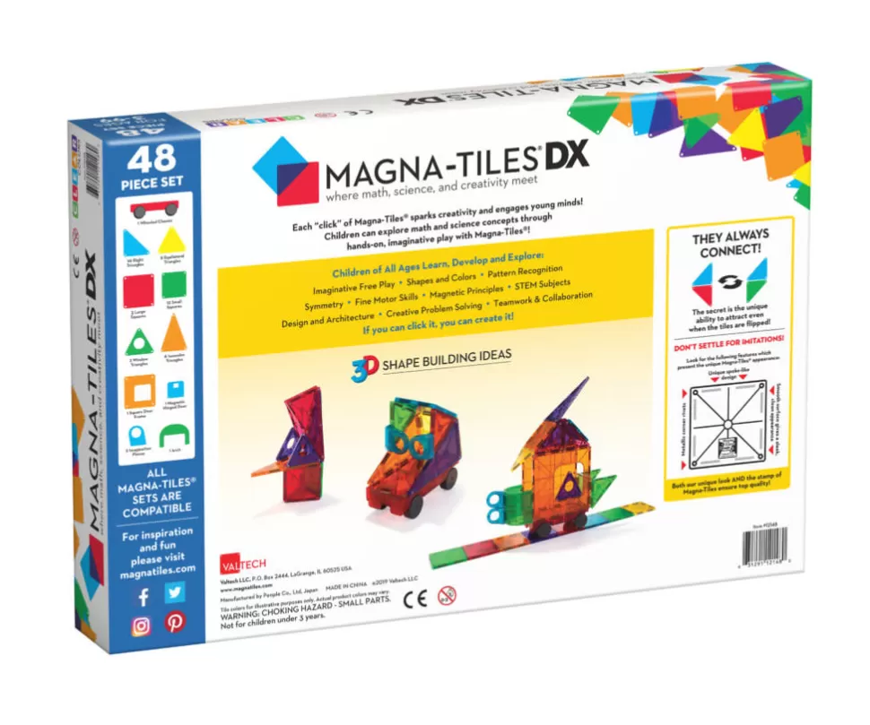 Shop | Clear Colors Deluxe Set | 48 Delig Magneetspeelgoed