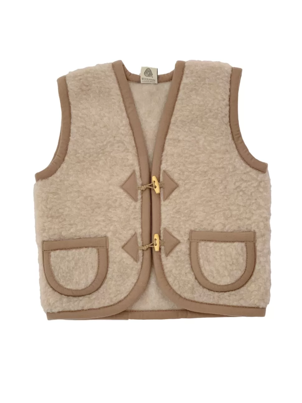 Fashion | Bodywarmer Alpen Junior | Beige Man Jassen