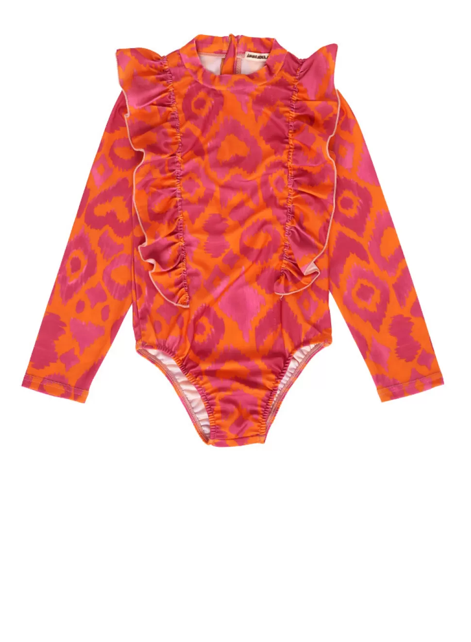 Online | Pam.01 | Uv Zwempakje | Aztec Pink Orange Zwemkleding