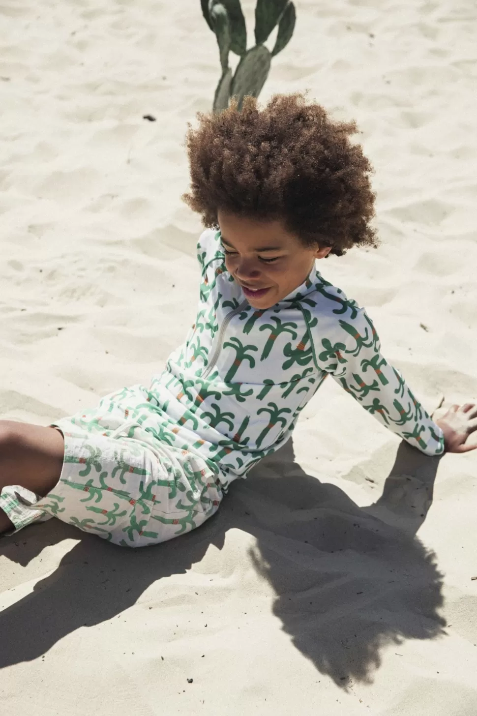 Flash Sale | Tyler.05 | Zwembroek Green Palmtree Zwemkleding