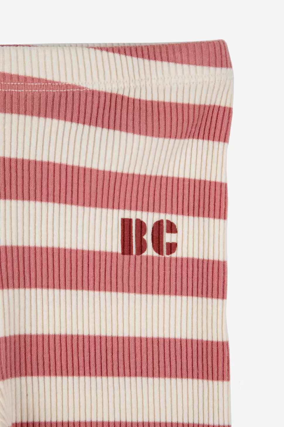 Outlet | Baby Maroon Stripes Leggings | Burgundy Red Broekjes