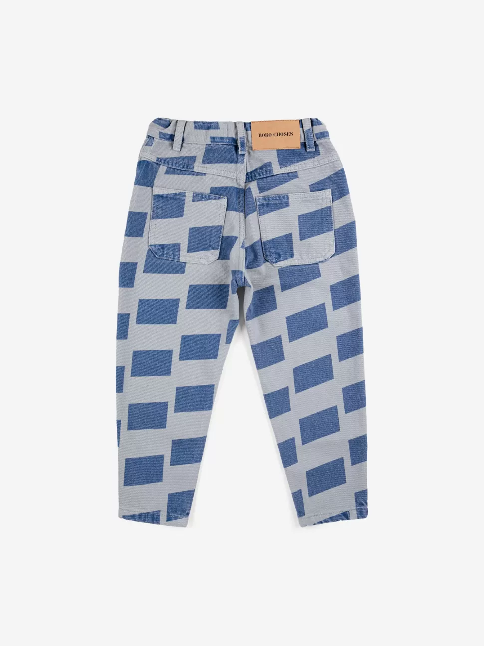 Shop | Checker Denim Pants | Grey Man Broeken