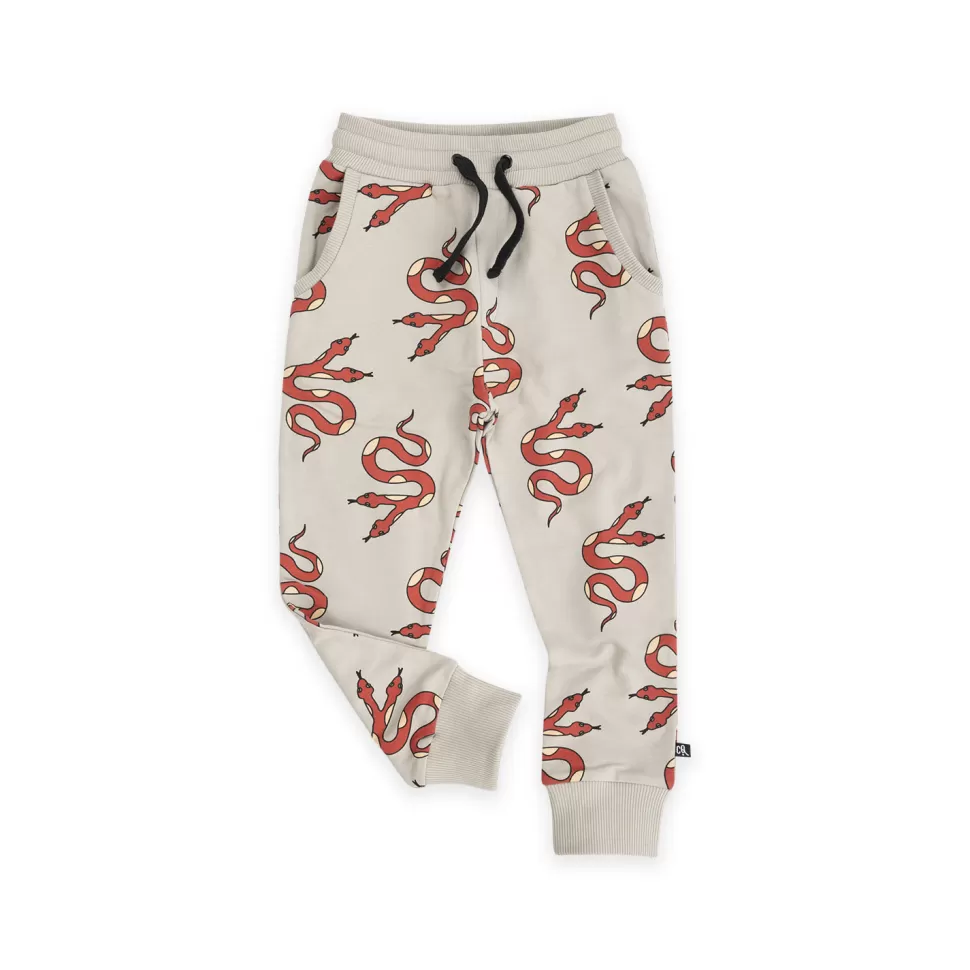 Fashion | Serpent Jogger | Slang All Over Print Man Broeken