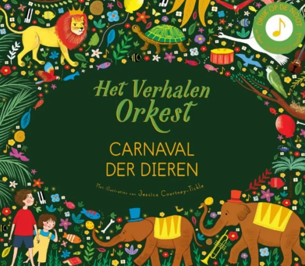 Fashion Carnaval Der Dieren | Prentenboek Met Muziek Boeken