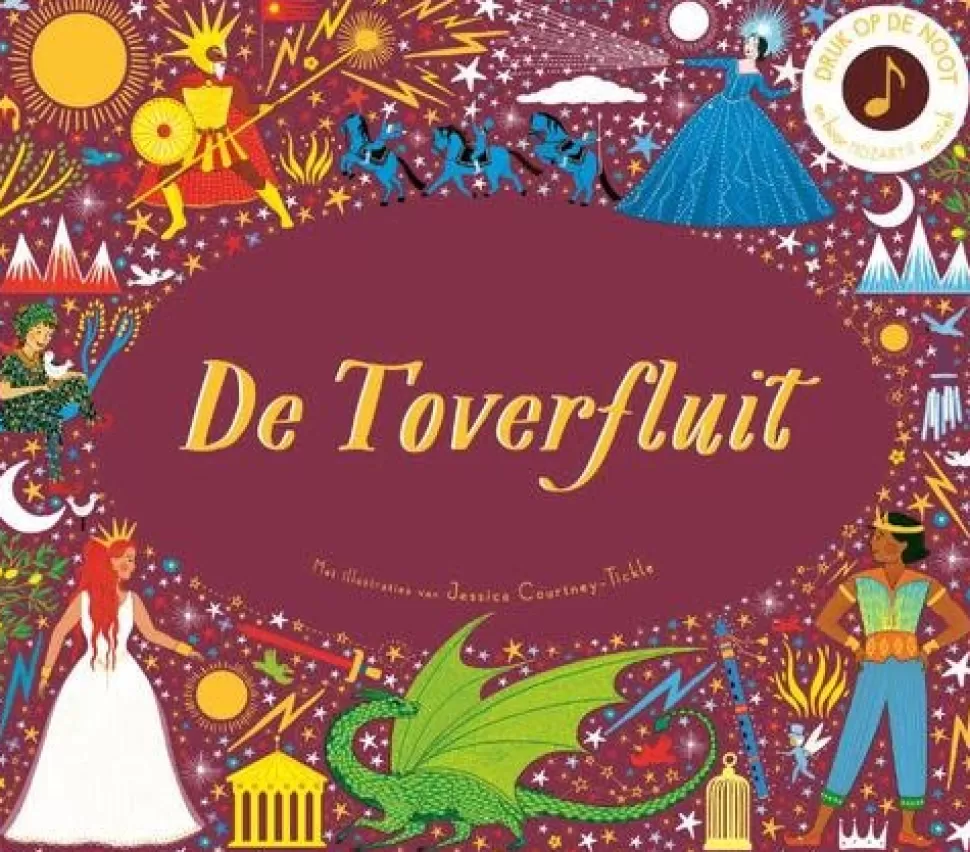 Online De Toverfluit | Prentenboek Met Muziek Boeken