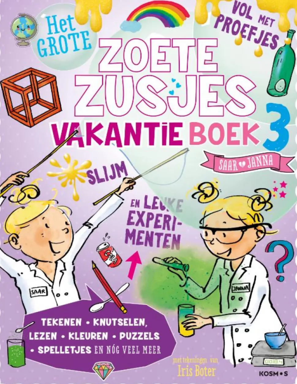 Shop De Zoete Zusjes | Vakantieboek 3 Boeken