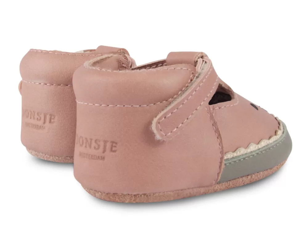 Outlet | Nanoe | Watermelon Rose Dawn Classic Leather Sandalen