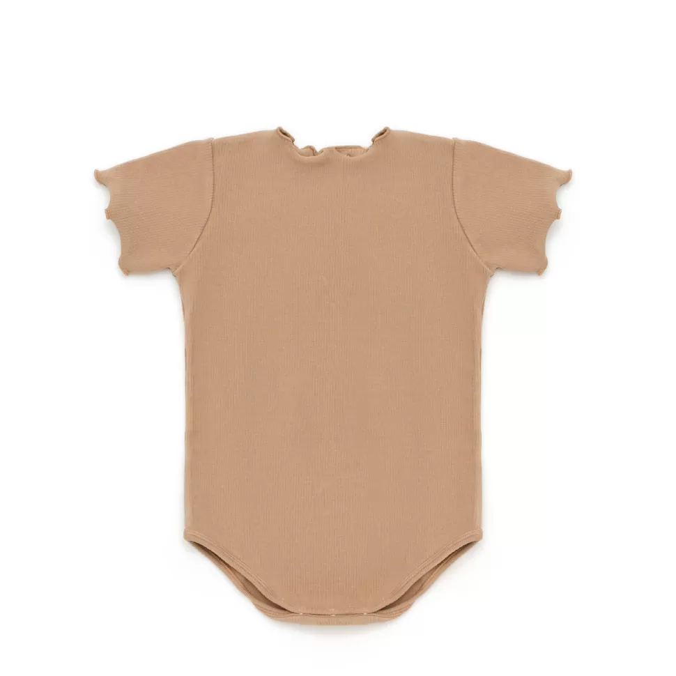 Sale | Vajen Bodysuit | Hazelnut Blush Rompers