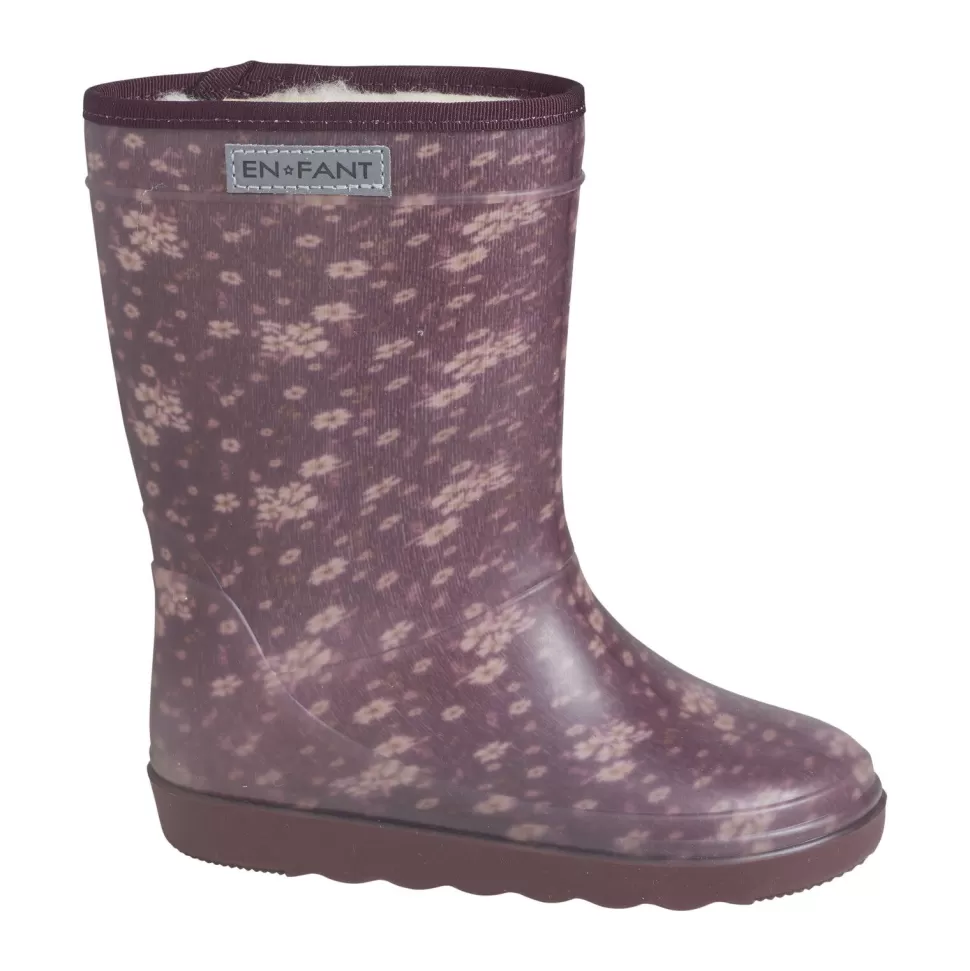 Cheap | 4718 Thermo Boots Print | Laarzen Fig Flowers Laarzen