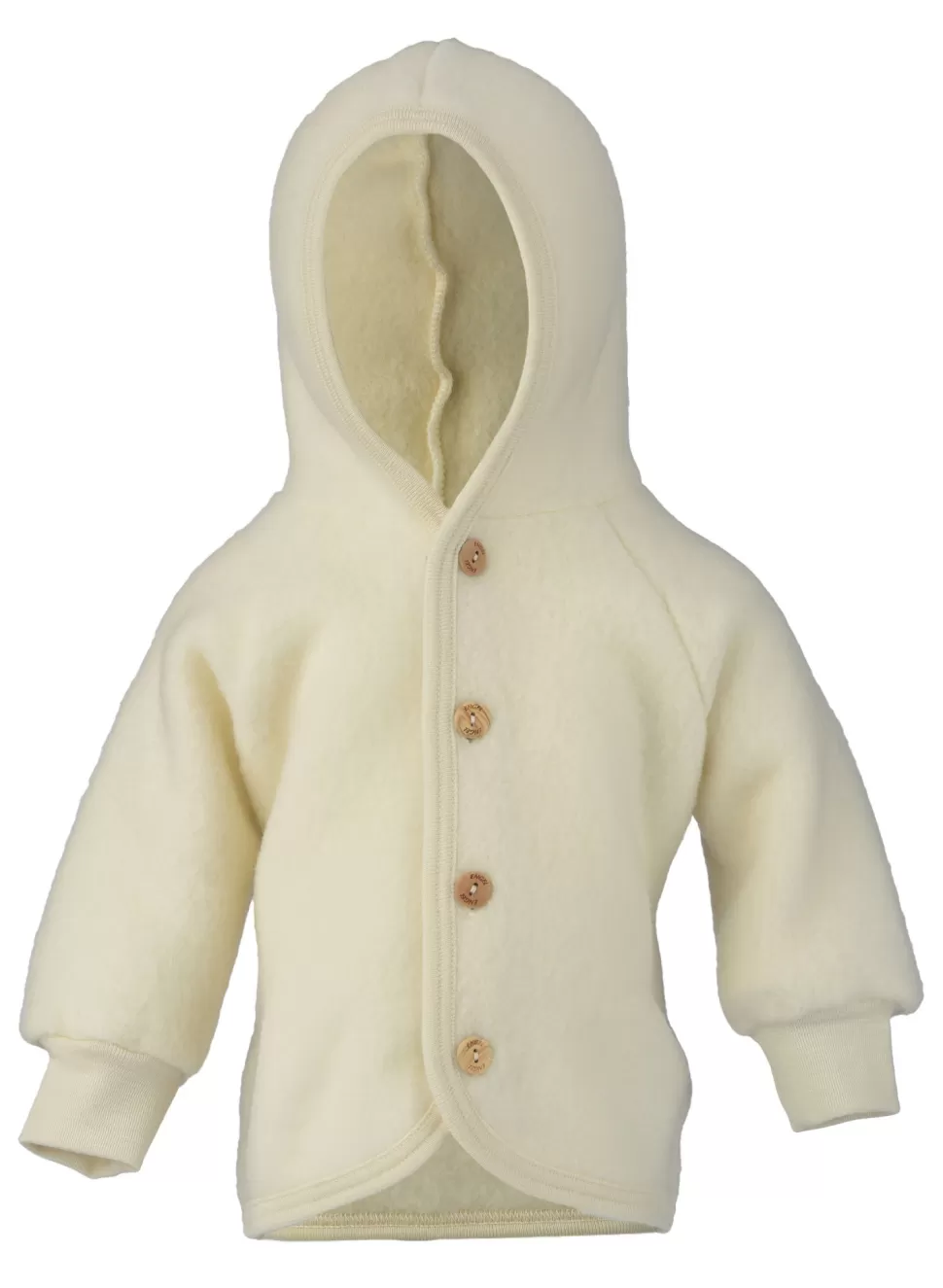 Cheap | Hooded Jacket | Baby Jasje Wol | Naturel Jasjes