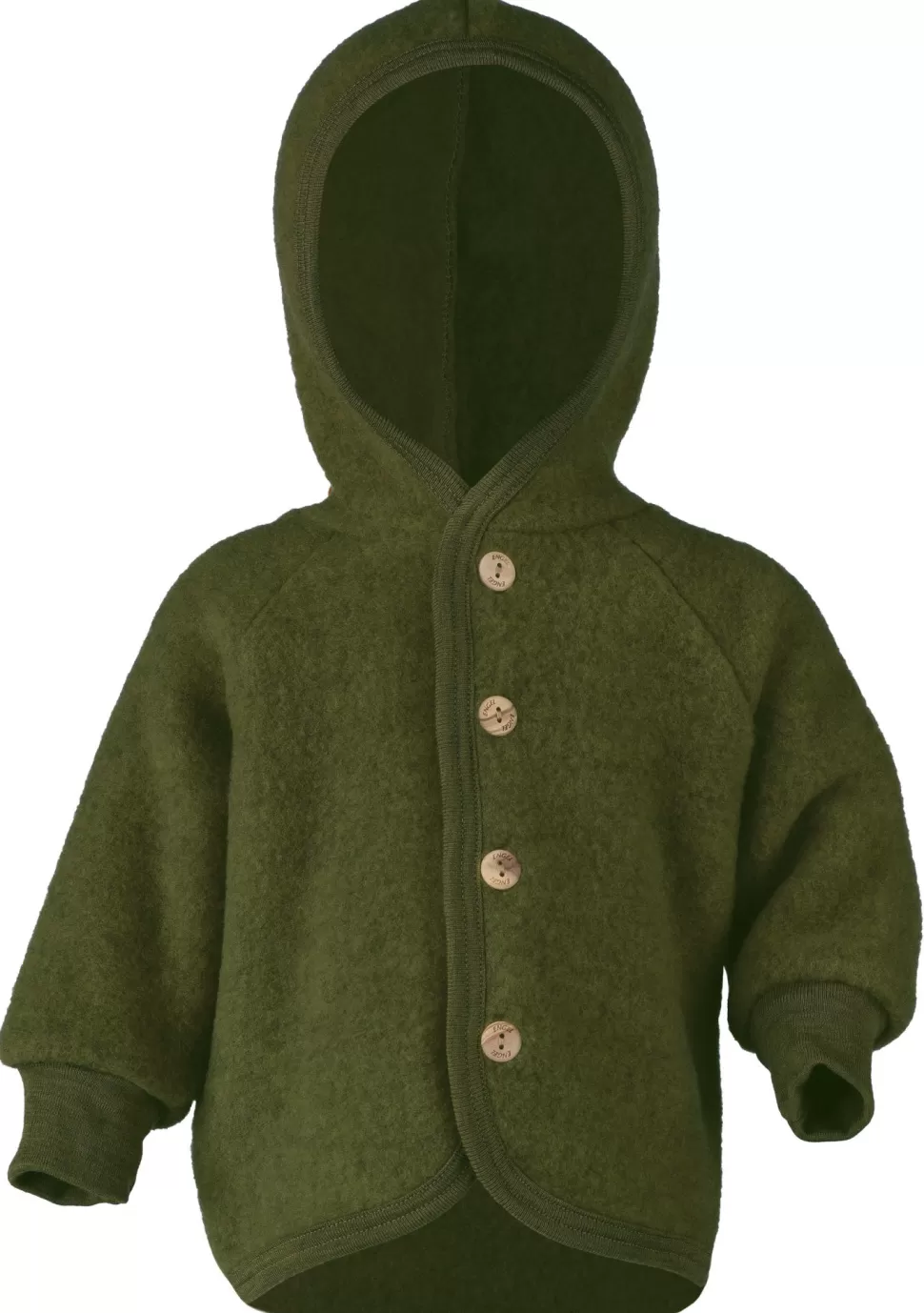 New | Hooded Jacket | Baby Jasje Wol | Schilf (Riet) Winter