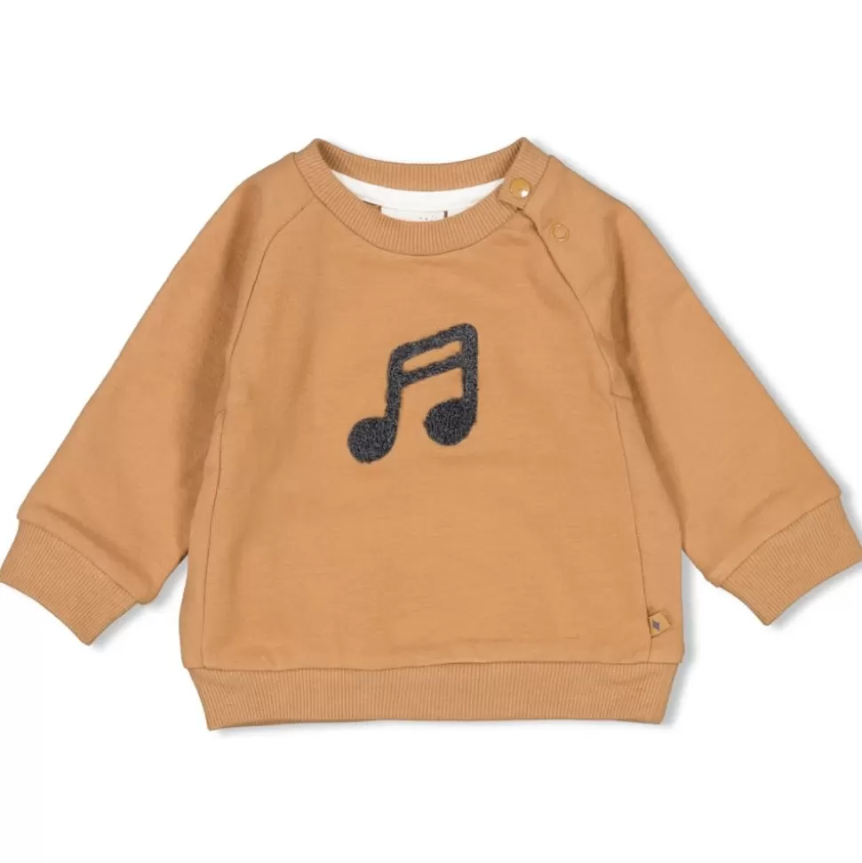 Store | Sweater Rock The World Camel Truitjes + Shirtjes