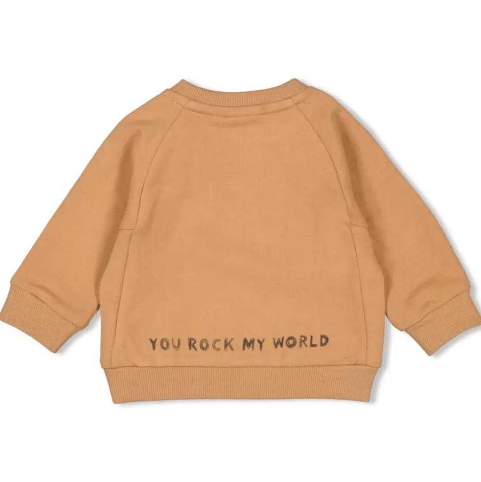 Store | Sweater Rock The World Camel Truitjes + Shirtjes