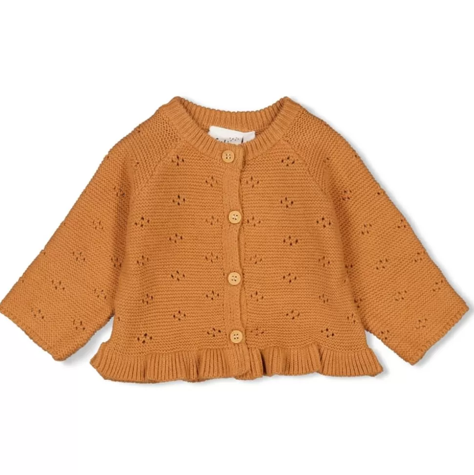 Flash Sale | Vestje Gebreid | Camel Truitjes + Shirtjes