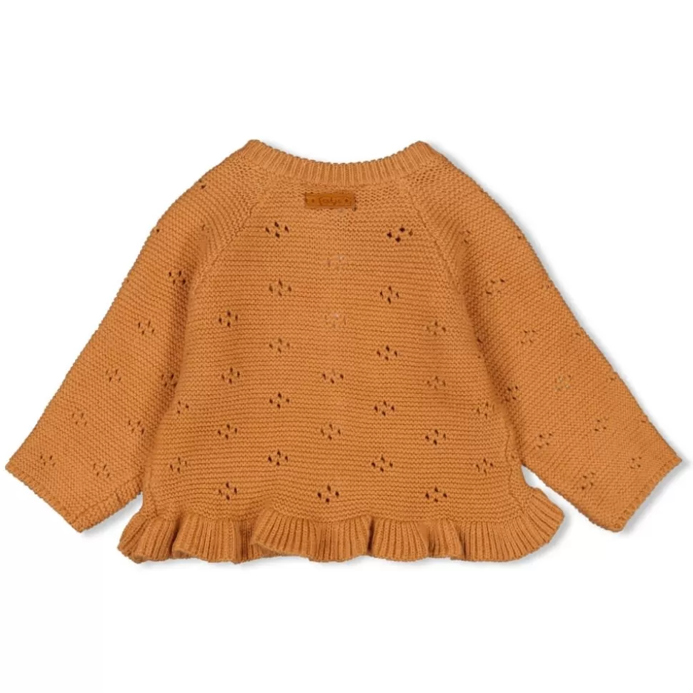 Flash Sale | Vestje Gebreid | Camel Truitjes + Shirtjes