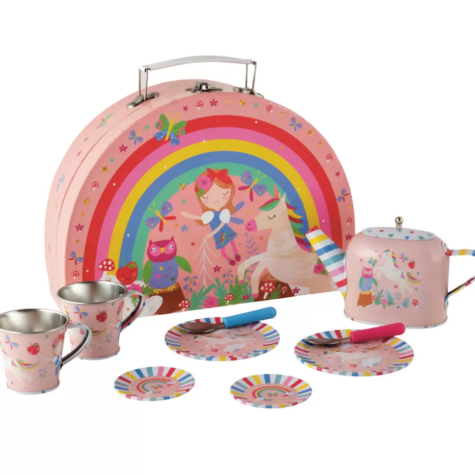 New | Tea Set | Rainbow Meiden Speelgoed