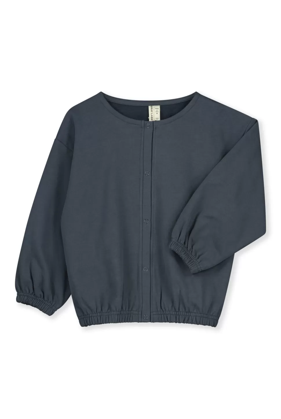 Fashion | Puffy Cardigan Blue Grey Man Truien + Vesten