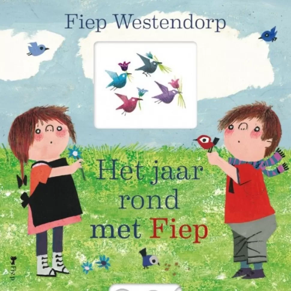 Best Sale Het Jaar Rond Met Fiep | Prentenboek Met Draaischijven En Schuifjes Boeken