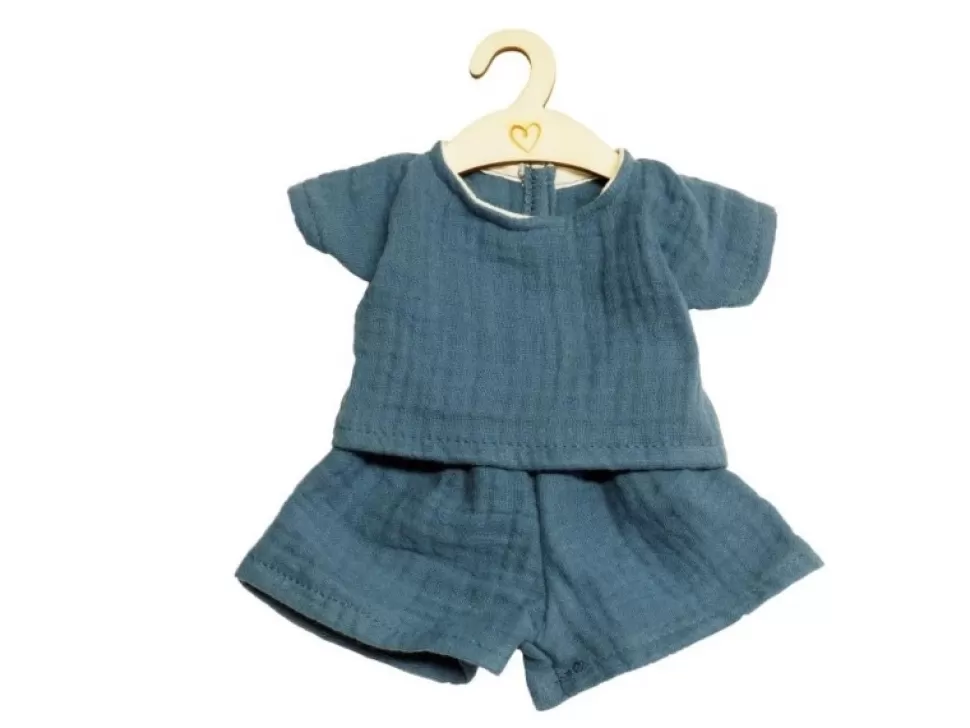 Best Sale | Poppenbroek En -Shirt | Indigo Poppenkleding