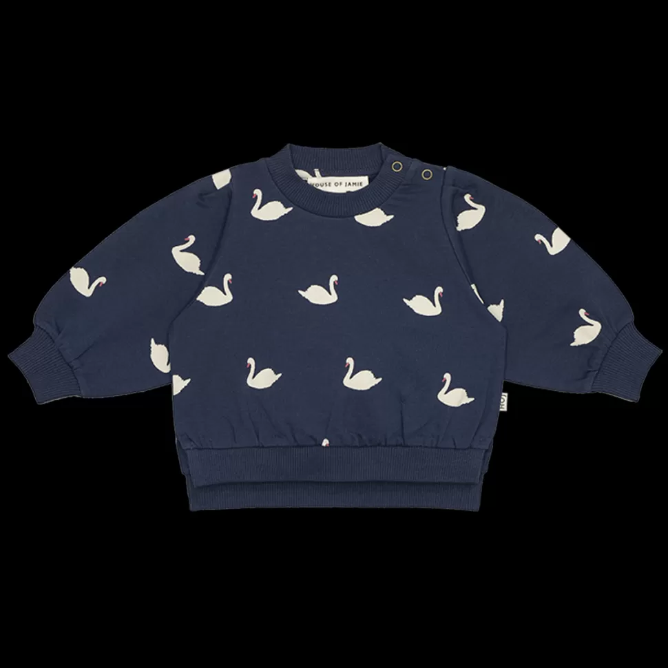 Clearance | Baby Chunky Split Sweater | Blue Swans Truitjes + Shirtjes