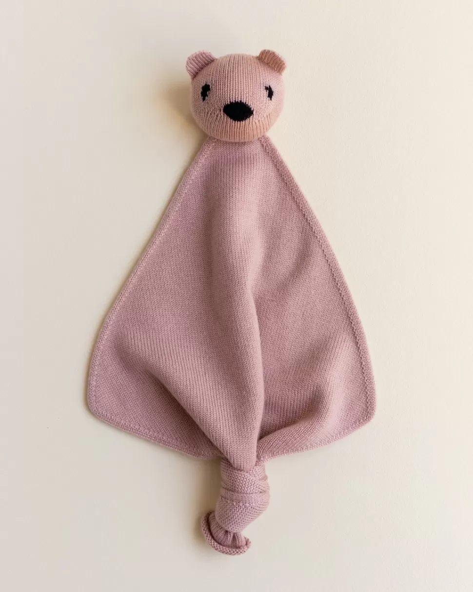 Outlet | Teddy Tokki | Wollen Knuffeldoekje Blush Knuffels