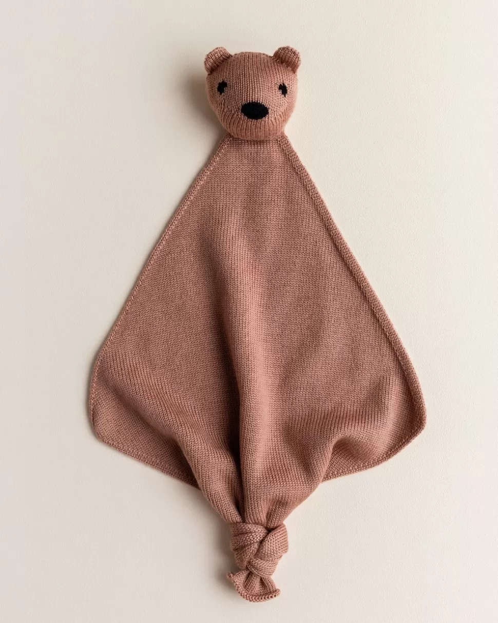 Discount | Teddy Tokki | Wollen Knuffeldoekje Terracotta Baby Accessoires