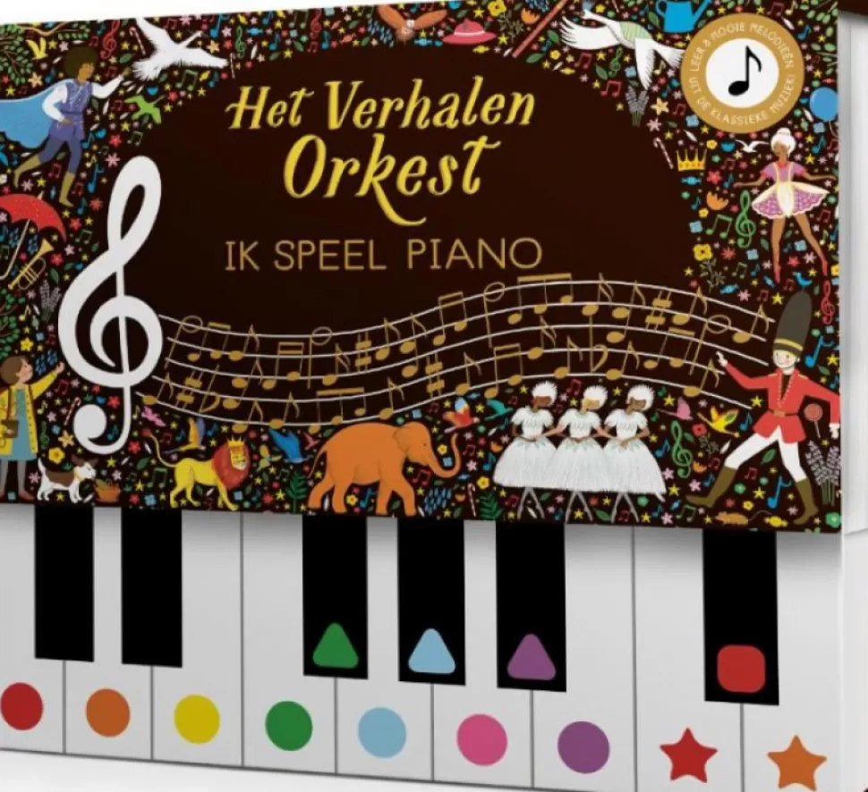 Outlet Ik Speel Piano | Verhalenorkest Boek Met Geluid Boeken