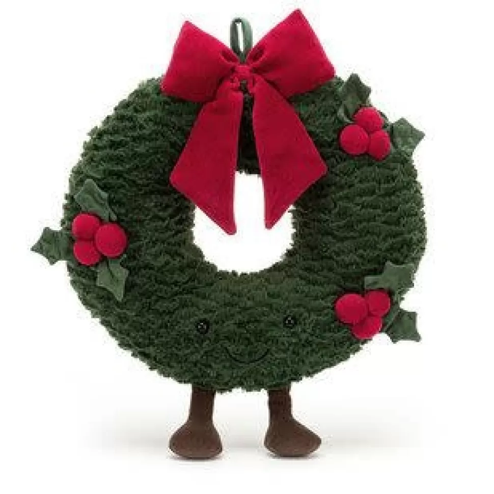 Hot | Amuseable Wreath | Kerstkrans Klein Knuffels