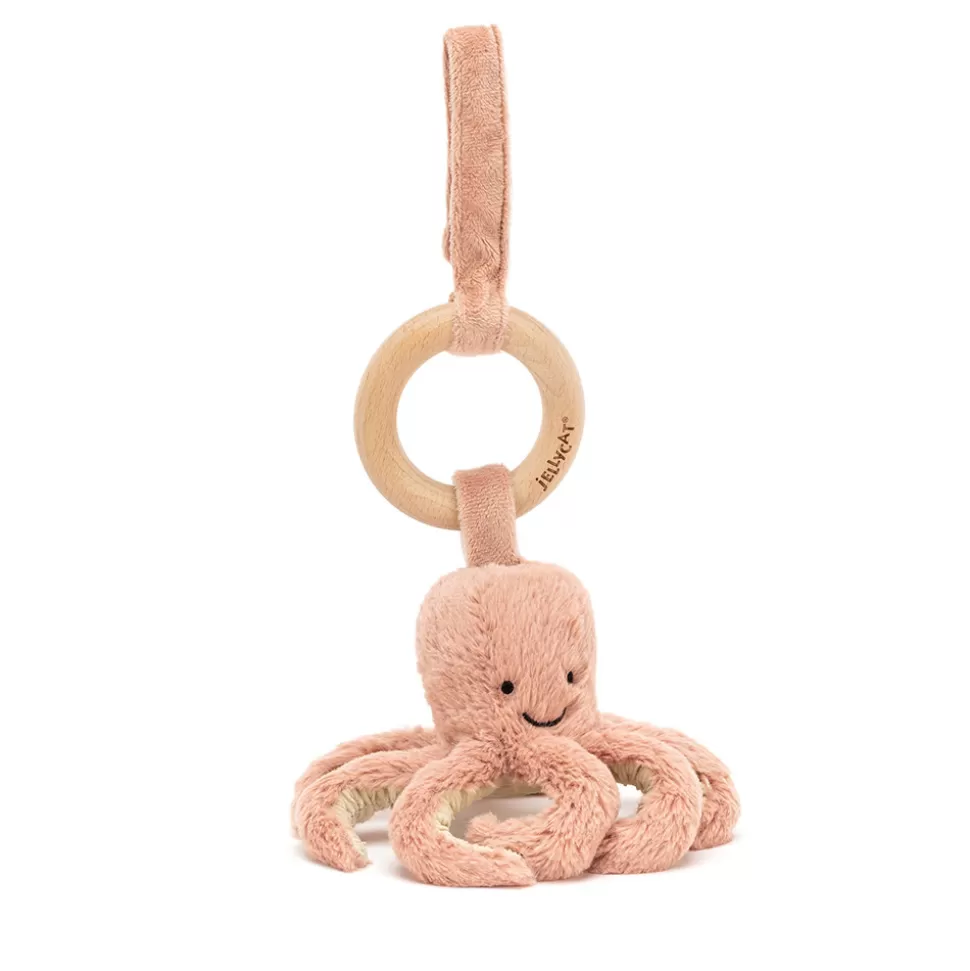 Best | Odell Octopus Wooden Ring Toy Knuffels