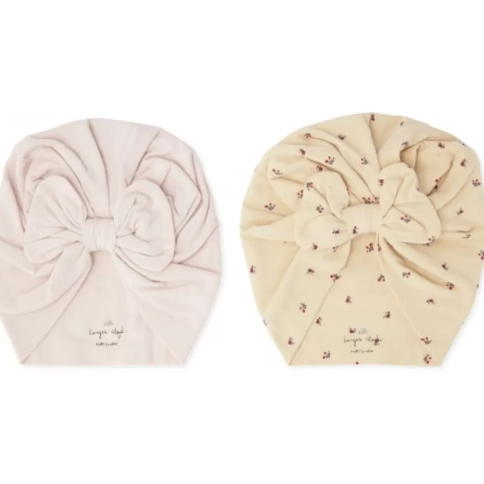 Fashion Konges Slojd | 2-Pack Bambi Bonnet | Mutsje Bloom Lavender Mist Baby Accessoires