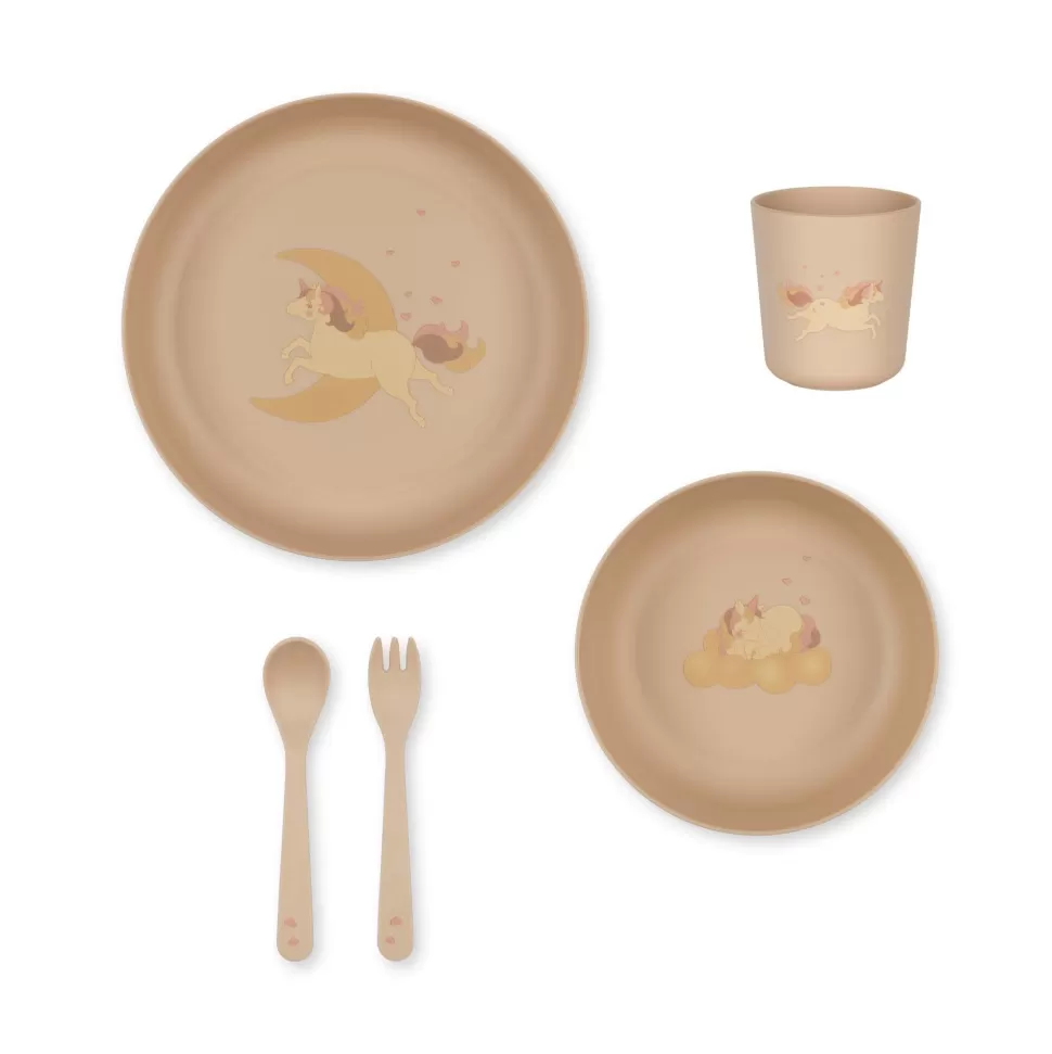 Sale Konges Slojd | Dinner Set | Eetset Unicorn Eten + Drinken