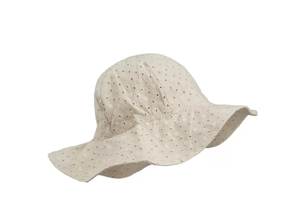 Flash Sale | Amelia Anglaise Sun Hat | Broderie Zonnehoed Hoeden + Petten