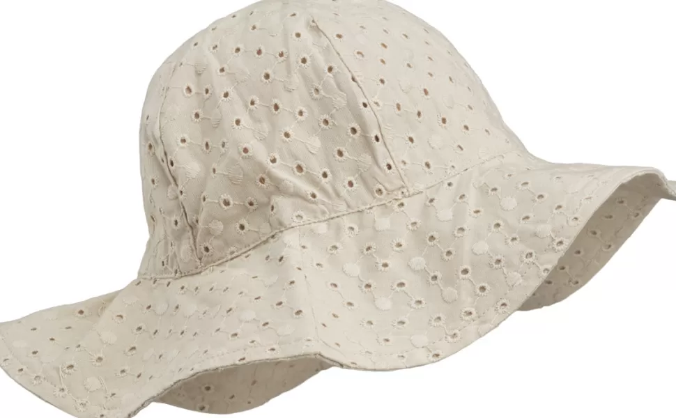 Flash Sale | Amelia Anglaise Sun Hat | Broderie Zonnehoed Hoeden + Petten