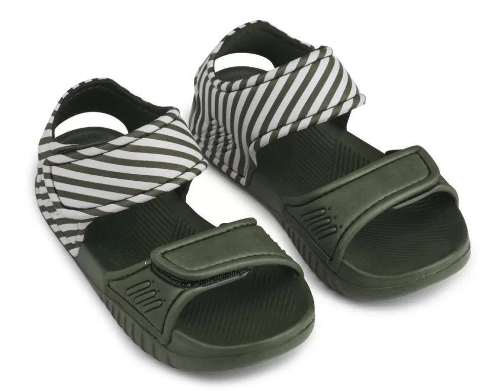 Outlet | Bloomer Sandals | Hunter Green Sandalen