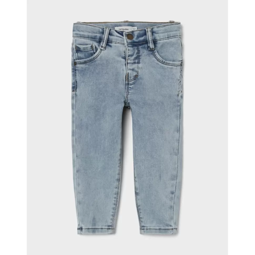 Hot | Cesar Boxy Denim Pants | Medium Blue | Spijkerbroek Vrouw Broeken