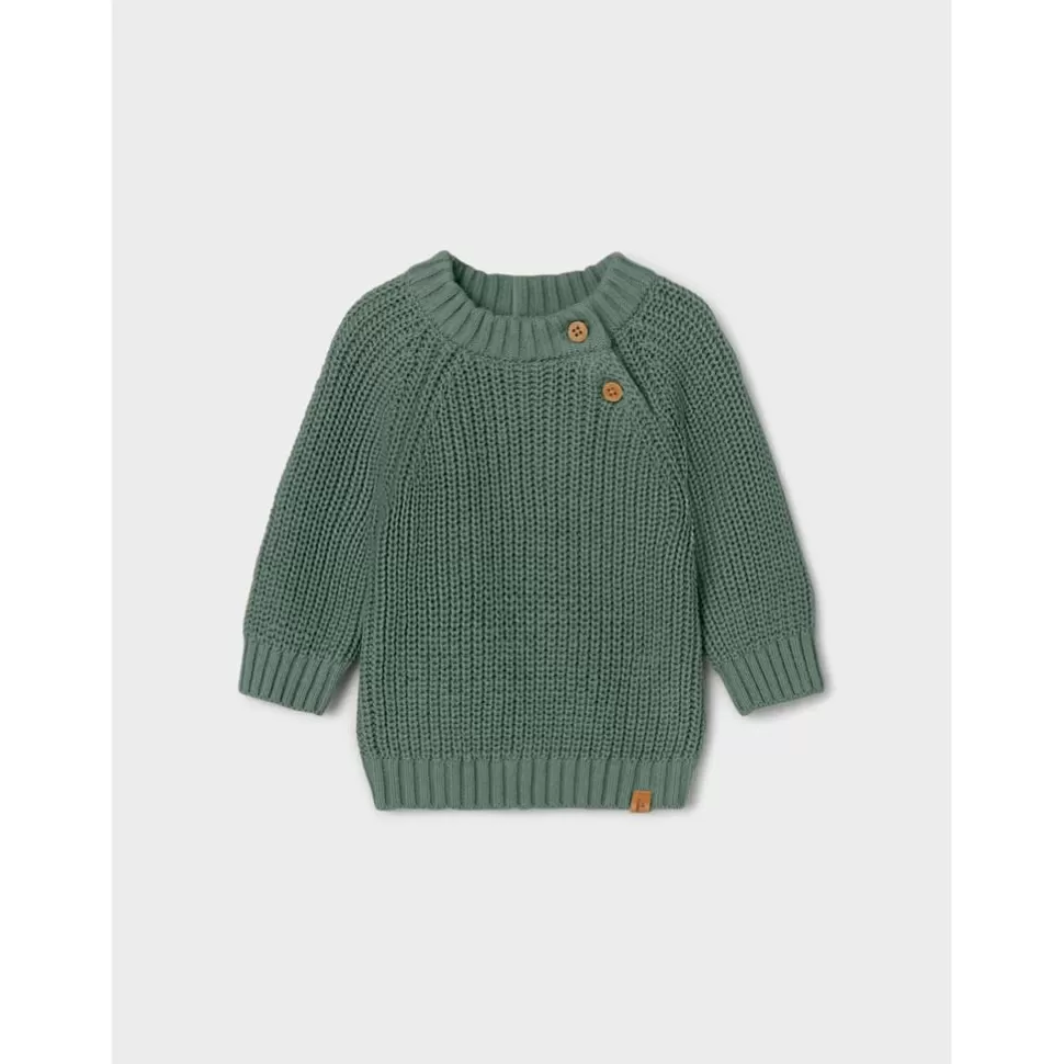 Best Sale | Emlen Baby Knit Ls | Laurel Wreath Truitjes + Shirtjes