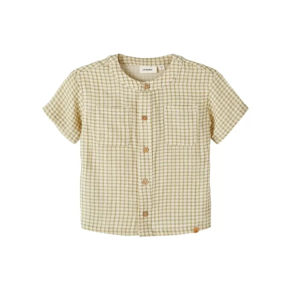 Store | Hanson Ss Loose Shirt | Sage Man Shirts