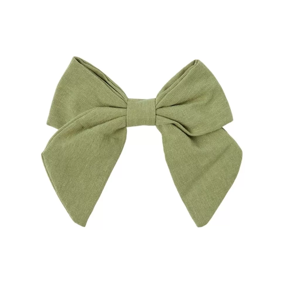 Discount | Hiana Hair Clip Bow | Sage Haaraccessoires