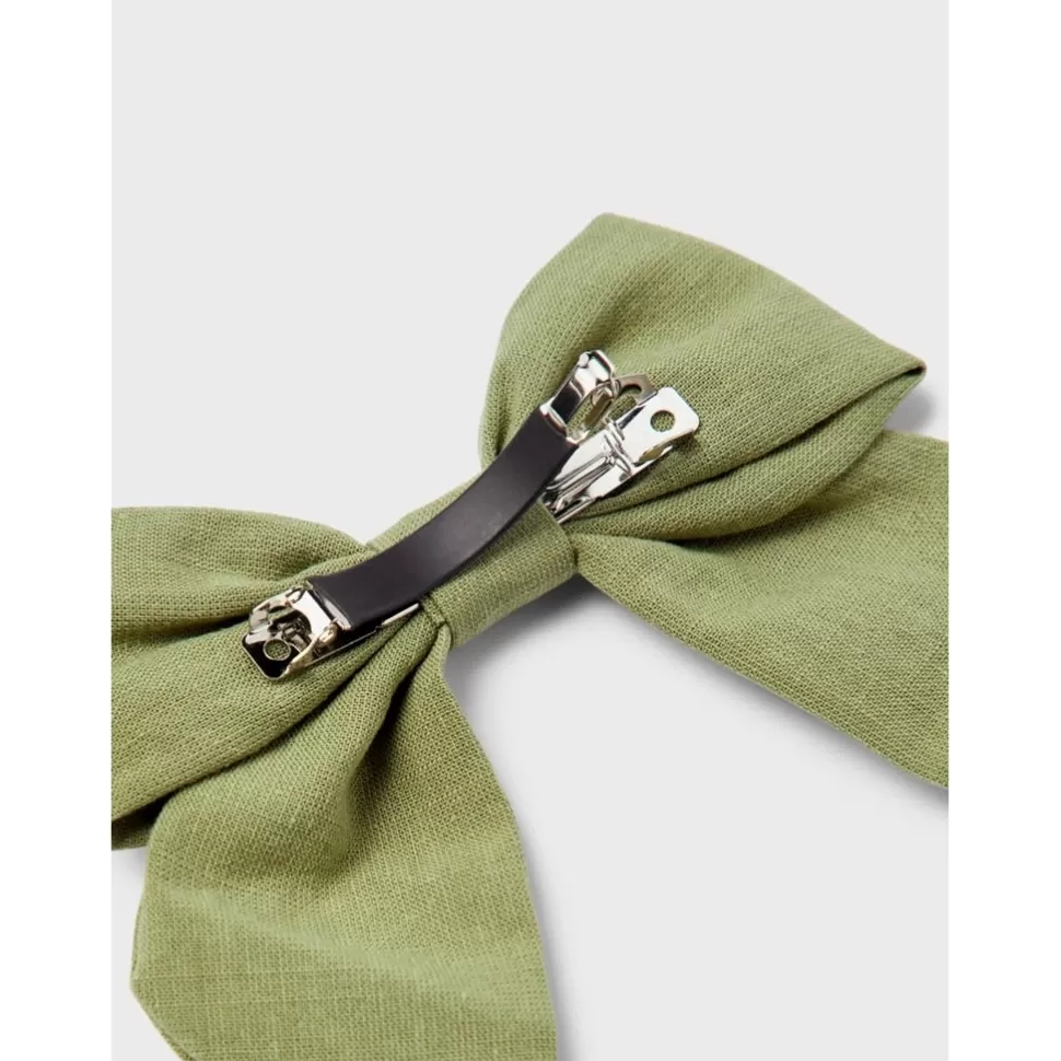 Discount | Hiana Hair Clip Bow | Sage Haaraccessoires