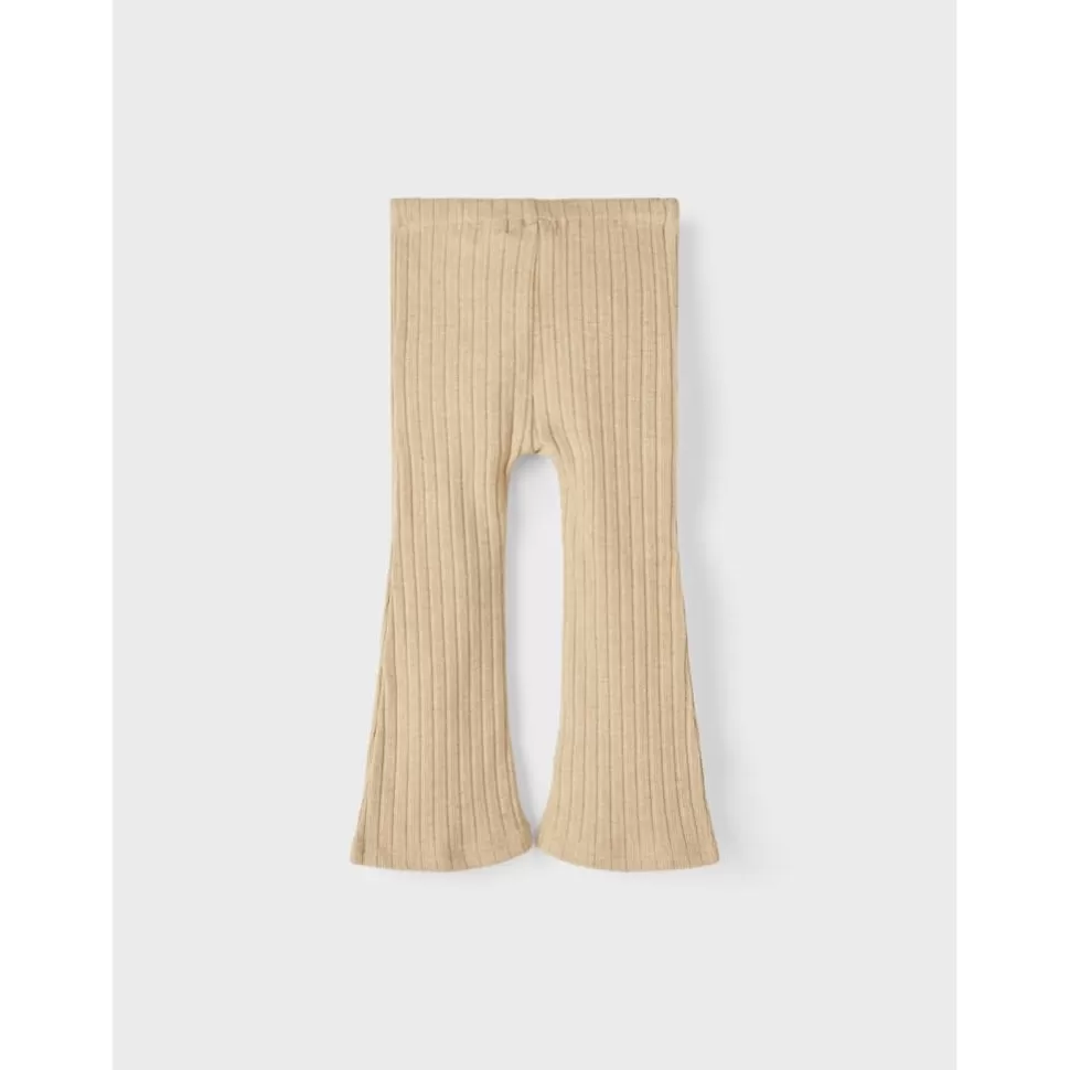 Shop | Niva Bootcut Leggings | Warm Sand Melange Vrouw Broeken