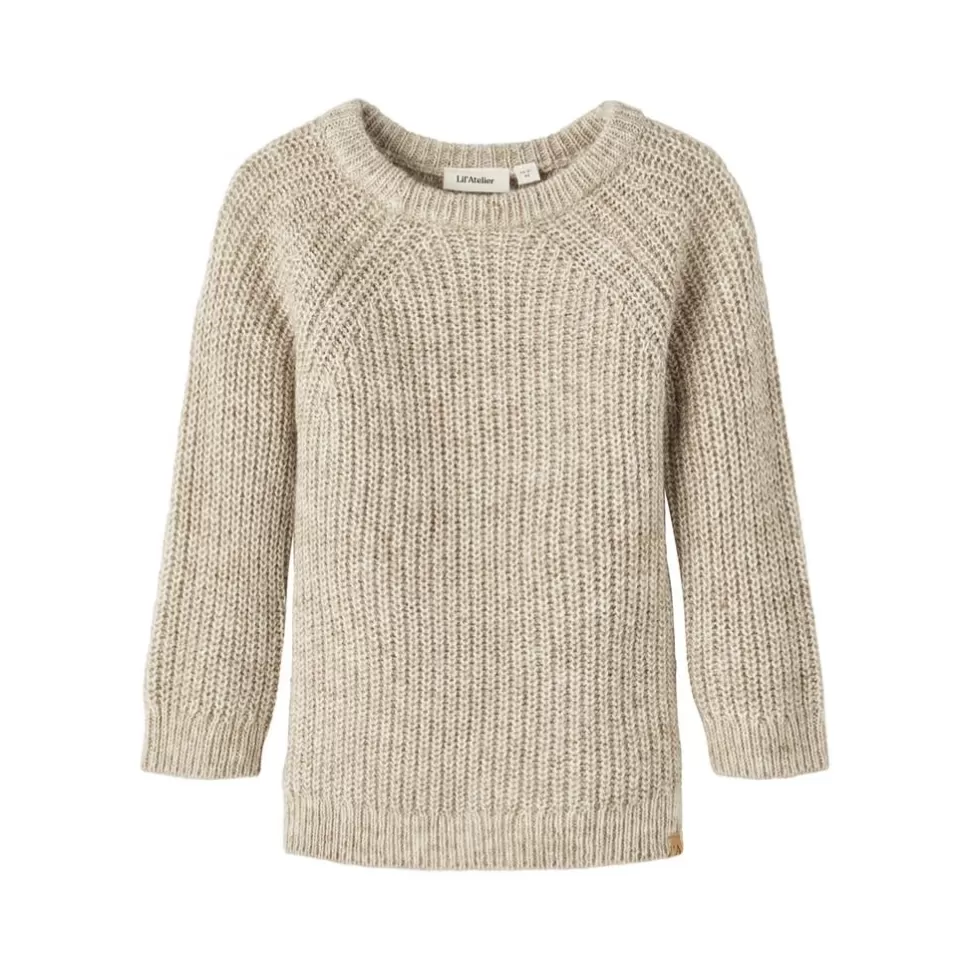 Outlet | Omio Ls Knit | Chinchilla Man Truien + Vesten