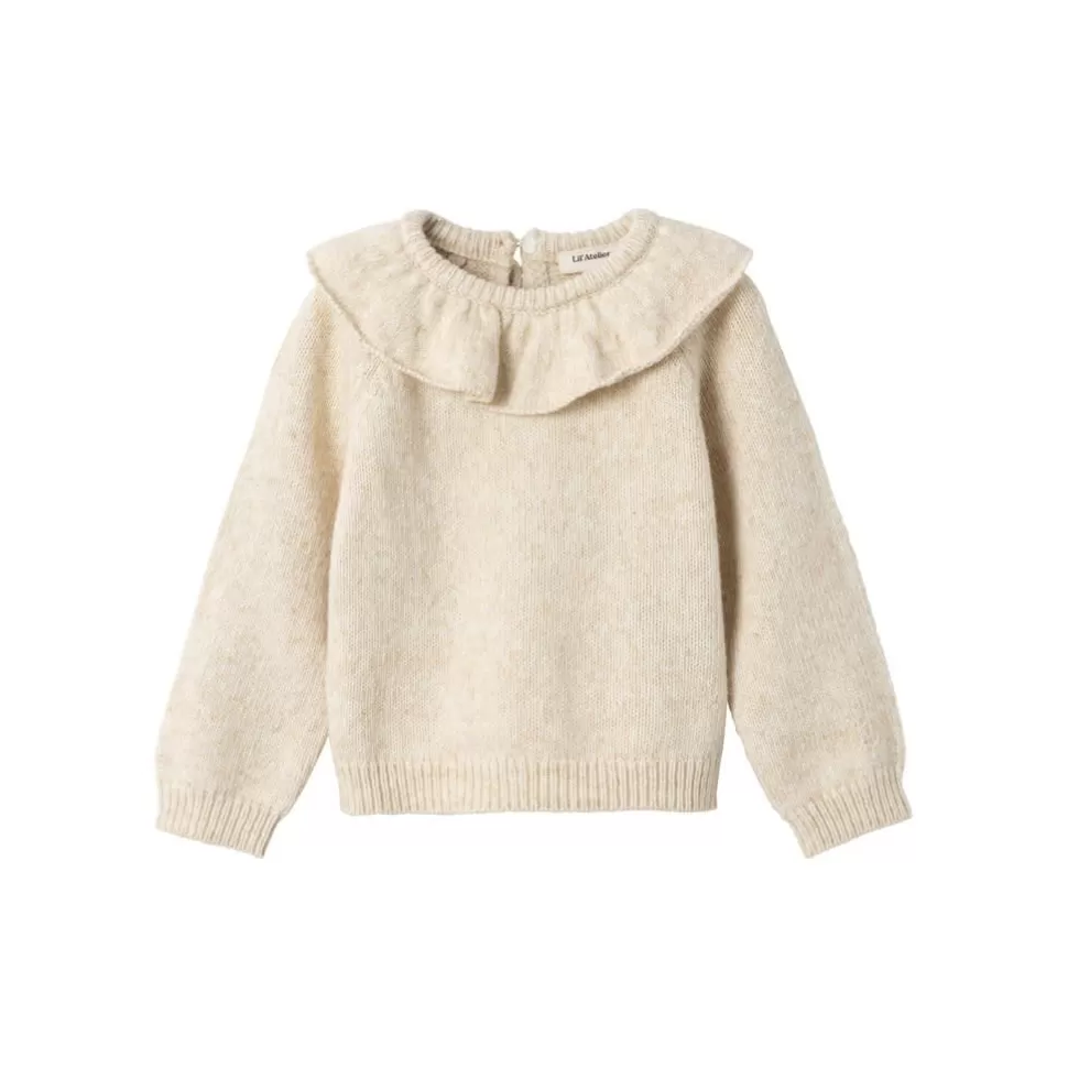 Flash Sale | Rila Loose Knitted Sweater | Wood Ash Vrouw Truien + Vesten