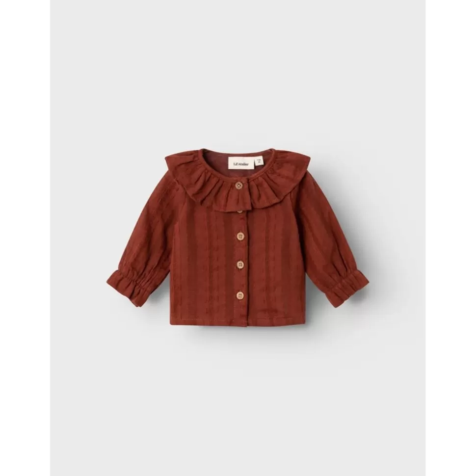 Cheap | Runa Blouse | Fired Brick Truitjes + Shirtjes