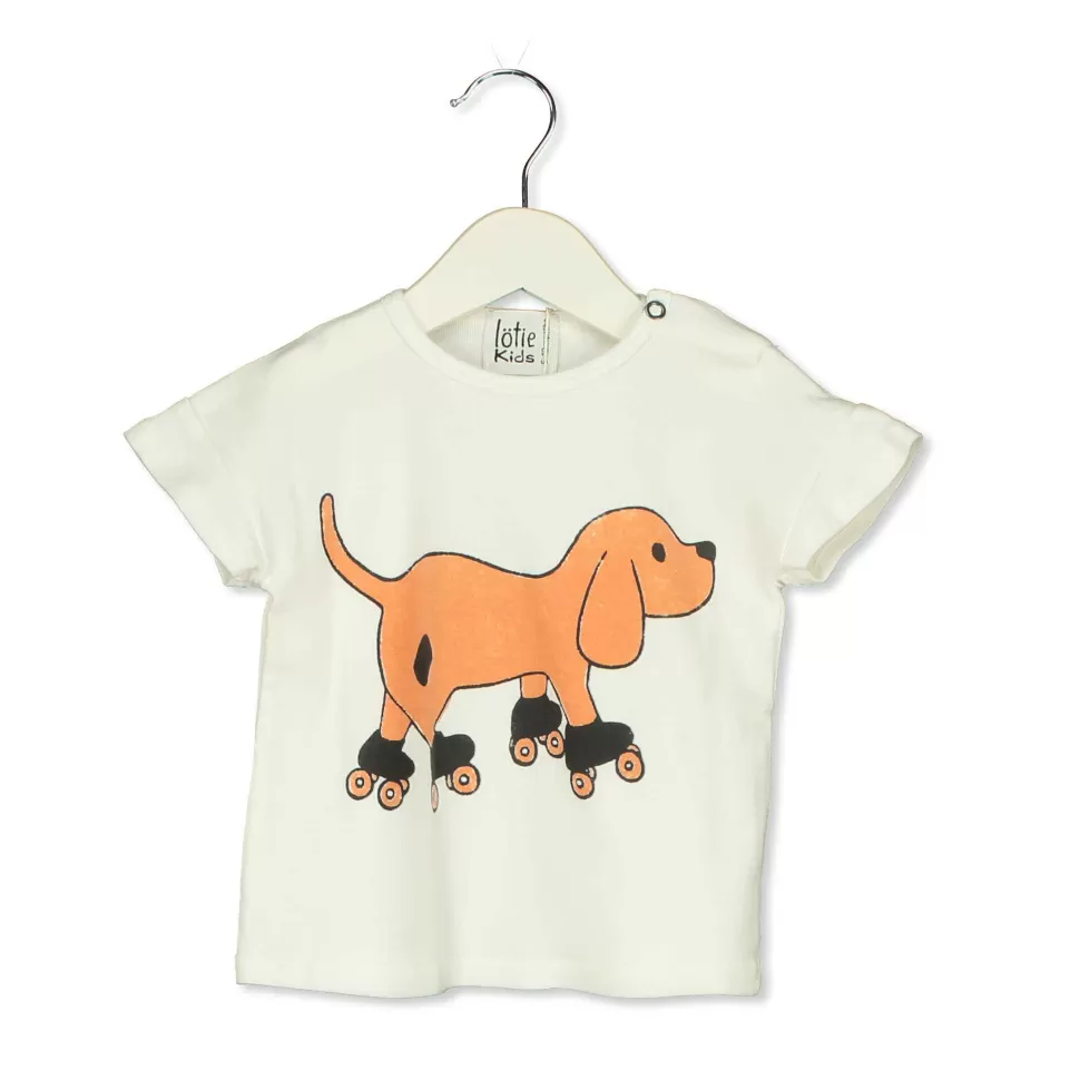 Discount | T-Shirt Skating Dog | Off-White Truitjes + Shirtjes