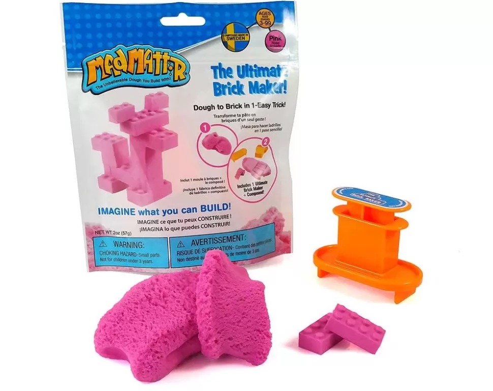 Clearance | Ultimate Brick Maker | Kinetic Sand Roze Creatief