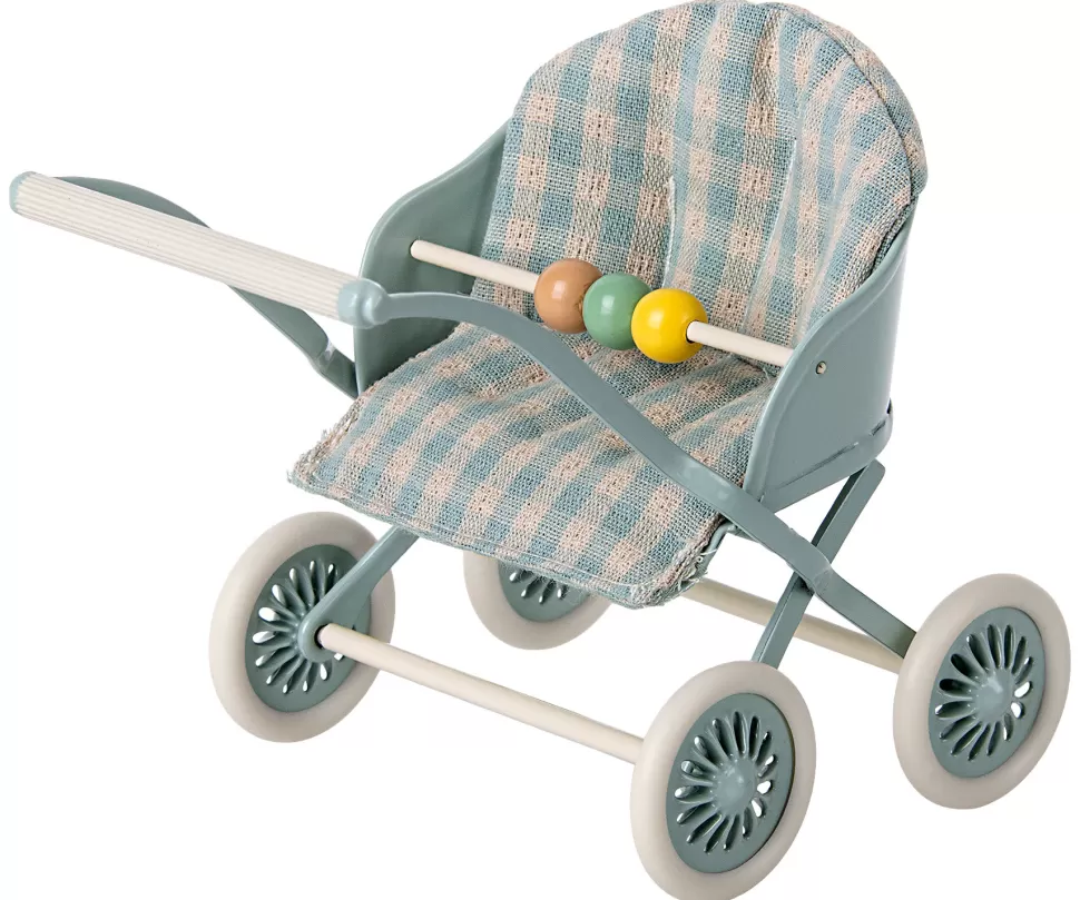 Sale | Baby Mice Stroller | Mint Maileg