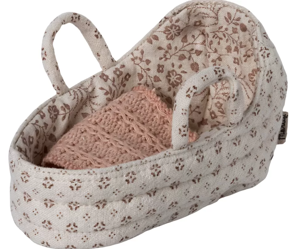 Online | Carrycot Baby Mouse | Draagmandje Maileg