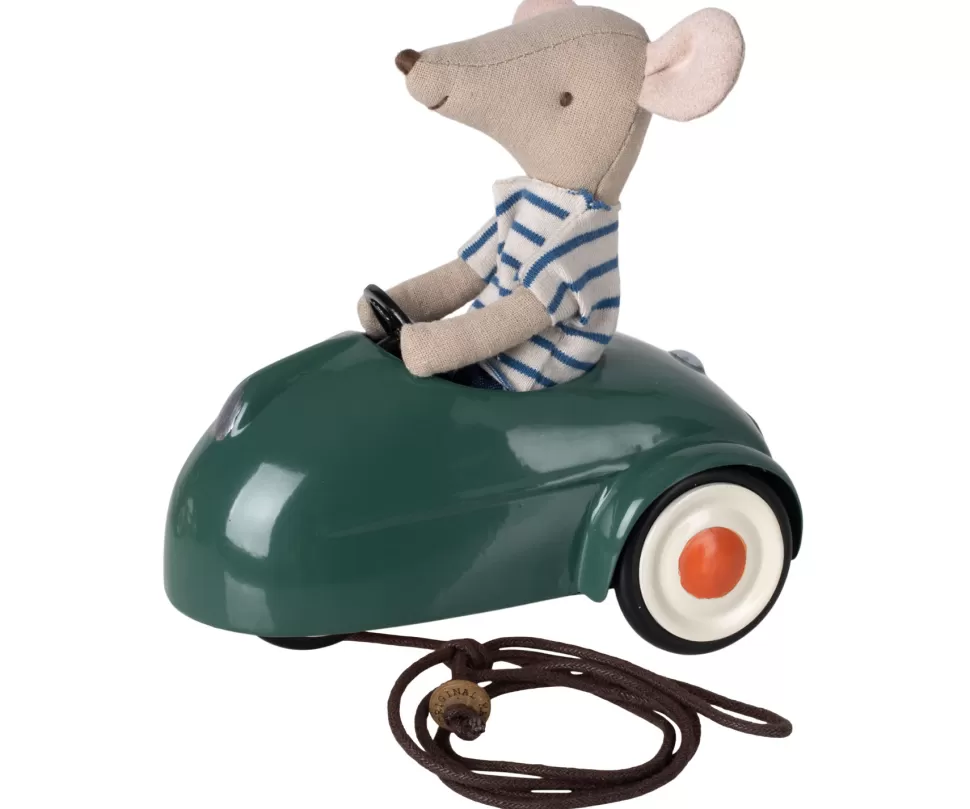 Cheap | Mouse Car | Dark Green Maileg