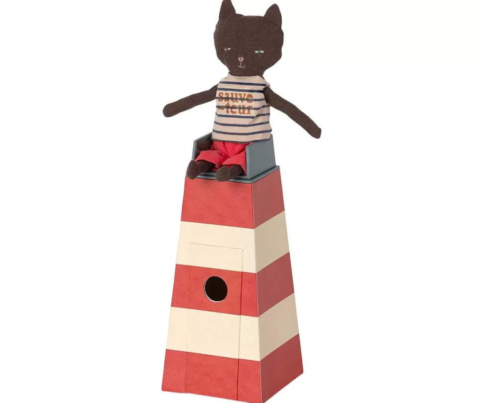 Clearance | Sauveteur Tower With Cat | Vuurtoren Met Kat Maileg