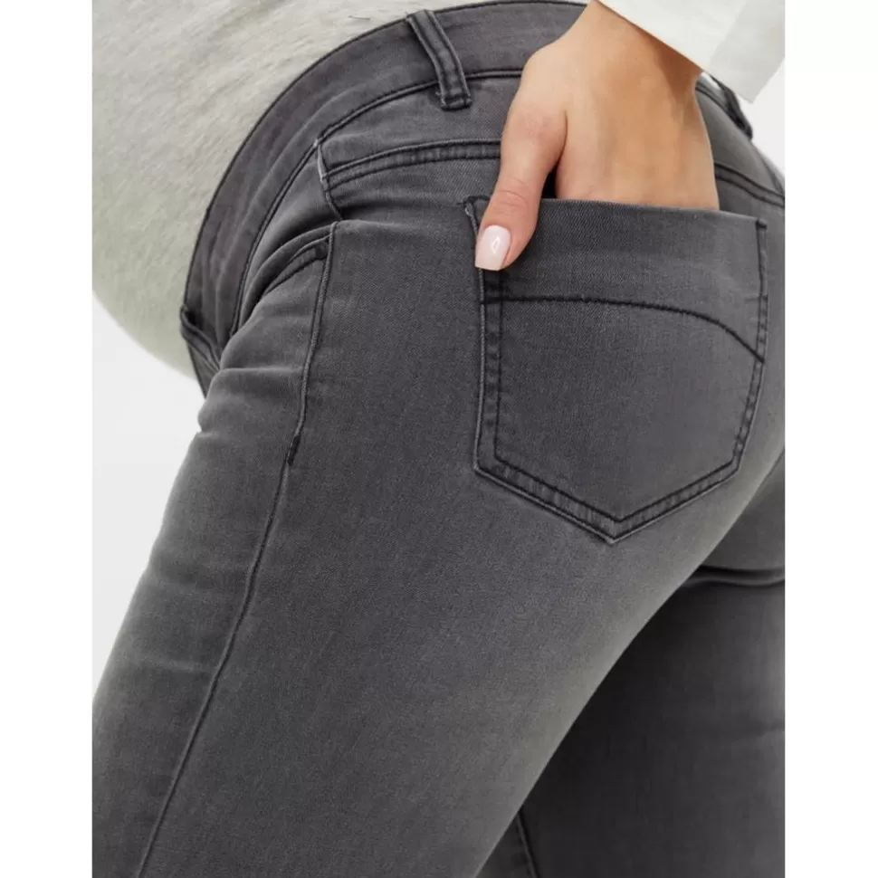 Best | Lola Slim Grey Jeans Positiekleding